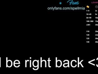 miaspell — Chaturbate recorded stream image, 22.02.2026 18:10