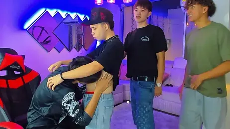 Houseofwarrios — Stripchat recorded stream screenshot (24 Feb 2026)