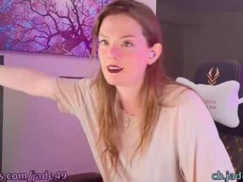 jade49 — Chaturbate recorded stream screenshot (25 Feb 2026)
