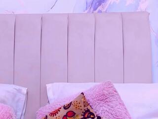 Megan Chester — Flirt4free recorded stream screenshot (25 Feb 2026)