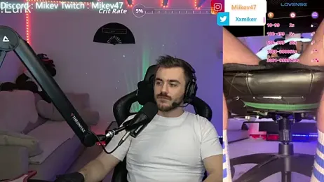 Mikev — Stripchat recorded stream screenshot (26 Feb 2026)