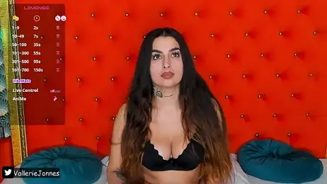 VallerieJones — Stripchat recorded stream screenshot (28 Feb 2026)