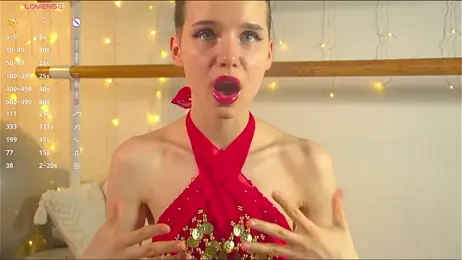 happynewdear — Stripchat recorded stream screenshot (01 Mar 2026)