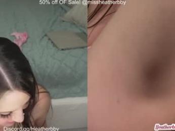 heatherbby — Chaturbate recorded stream image, 14.03.2026 00:10