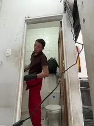 santiObrero — Stripchat recorded stream screenshot (14 Mar 2026)