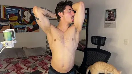 David_Brown18 — Stripchat recorded stream screenshot (15 Mar 2026)