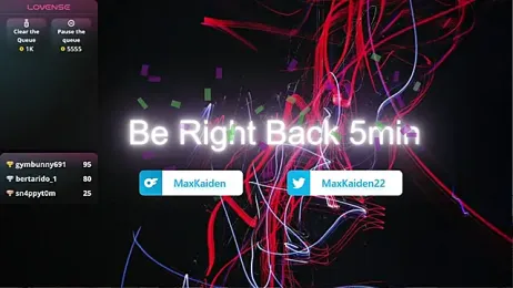MaxKaiden — Stripchat recorded stream image, 16.03.2026 07:00