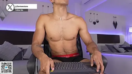 DanteeStone — Stripchat recorded stream screenshot (16 Mar 2026)