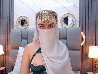 Aliah Manzur — Flirt4free recorded stream screenshot (17 Mar 2026)