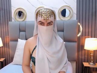 Aliah Manzur — Flirt4free recorded stream screenshot (17 Mar 2026)