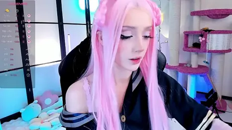 MilkyCute — Stripchat recorded stream screenshot (18 Mar 2026)