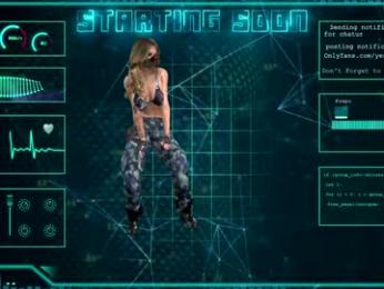 yesikasaenz — Chaturbate recorded stream screenshot (21 Mar 2026)