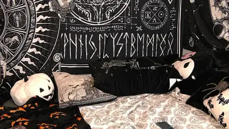 EVILYN — Stripchat recorded stream screenshot (23 Mar 2026)