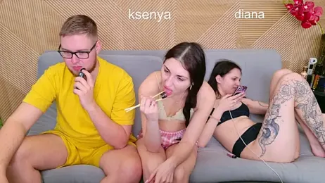 Ksenny — Stripchat recorded stream screenshot (24 Mar 2026)