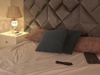 Leiza Thompson — Flirt4free recorded stream screenshot (24 Mar 2026)