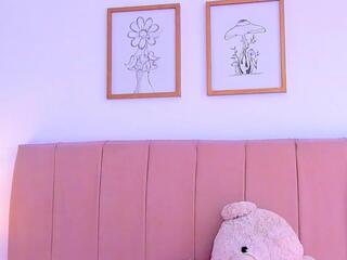 Bella Fontana — Flirt4free recorded stream screenshot (26 Mar 2026)