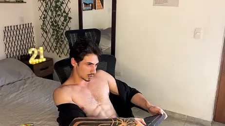 David_Brown18 — Stripchat recorded stream screenshot (29 Mar 2026)