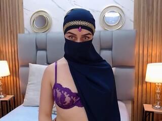 Aliah Manzur — Flirt4free recorded stream screenshot (13 Apr 2026)