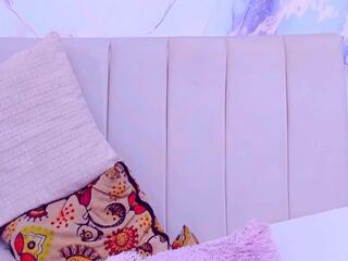 Megan Chester — Flirt4free recorded stream screenshot (13 Apr 2026)