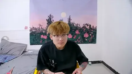 KK-cuteboy — Stripchat recorded stream screenshot (15 Apr 2026)