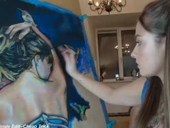 x_lily_x — Chaturbate recorded stream screenshot (09 Mar 2025)