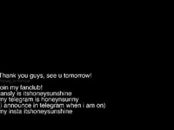 honey_sunshine — Chaturbate recorded stream image, 19.06.2026 08:20