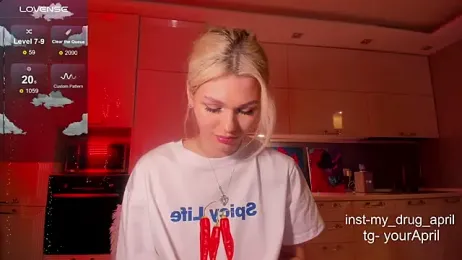 MyApril — Stripchat recorded stream screenshot (19 Mar 2025)