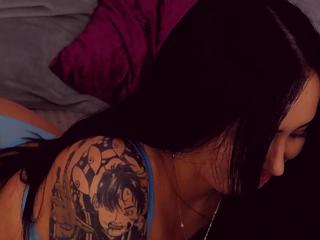 Zoe Niickels — Flirt4free recorded stream screenshot (27 Mar 2025)