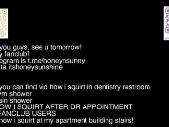 honey_sunshine — Chaturbate recorded stream image, 06.04.2025 09:40