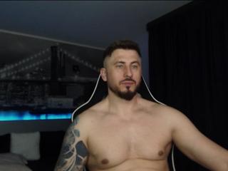 Andy Nice — Flirt4free recorded stream screenshot (26 Jan 2025)