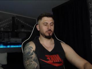 Andy Nice — Flirt4free recorded stream screenshot (26 Jan 2025)