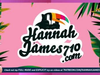 hannahjames710 — Chaturbate recorded stream image, 10.05.2025 03:00